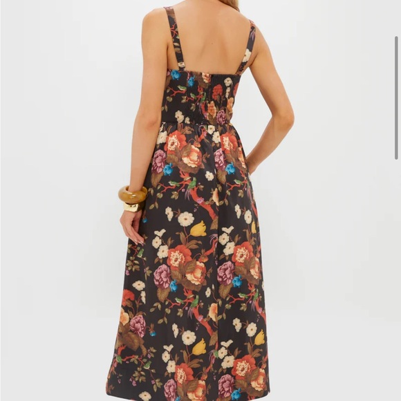 Baroque Floral Maria Dress - Picture 3 of 4